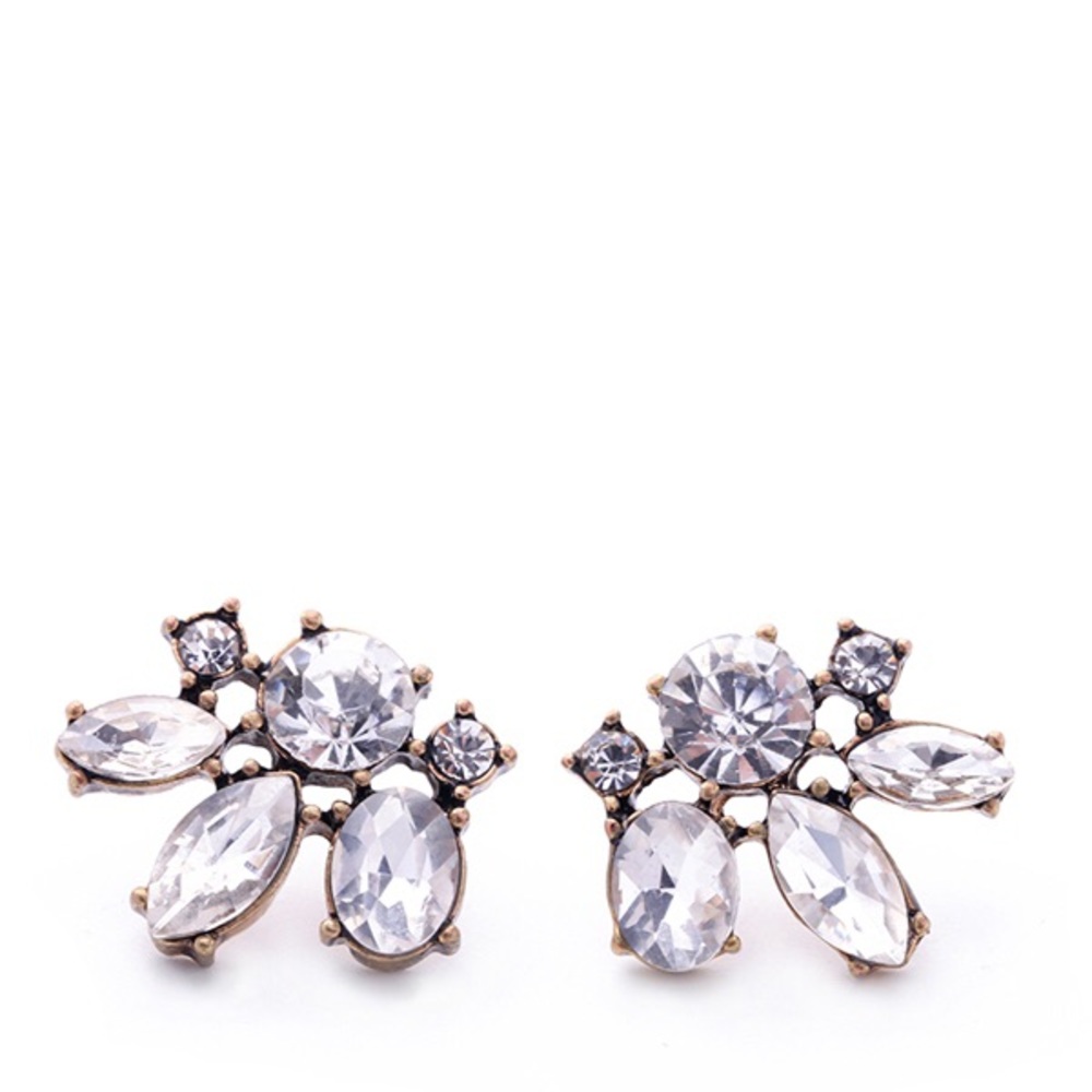 Zoe Vintage Goldtone Earrings